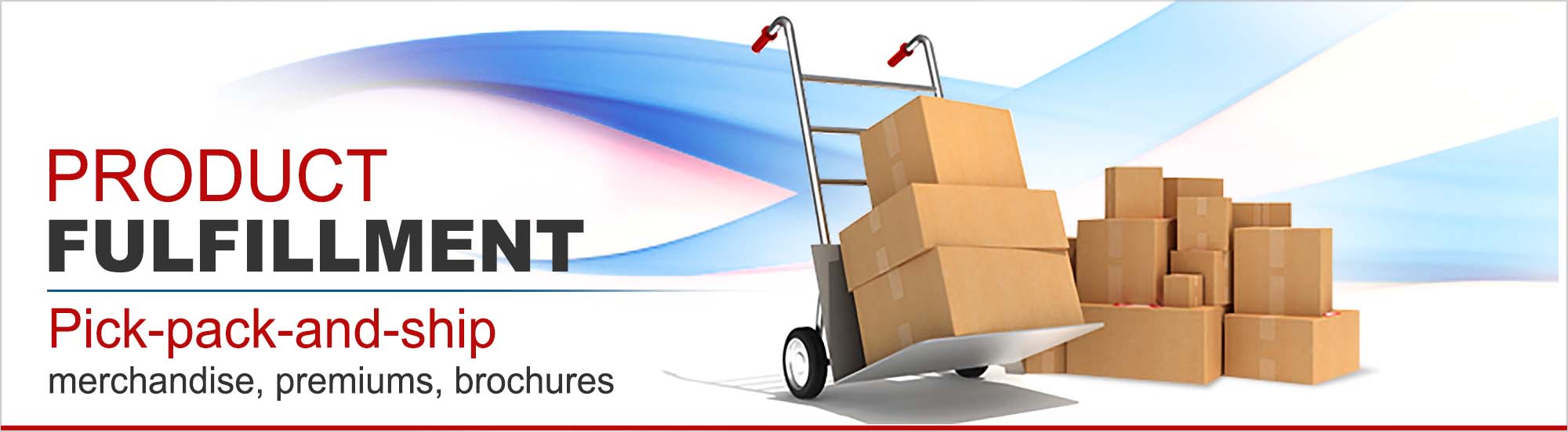 Product Fulfillment Slide background