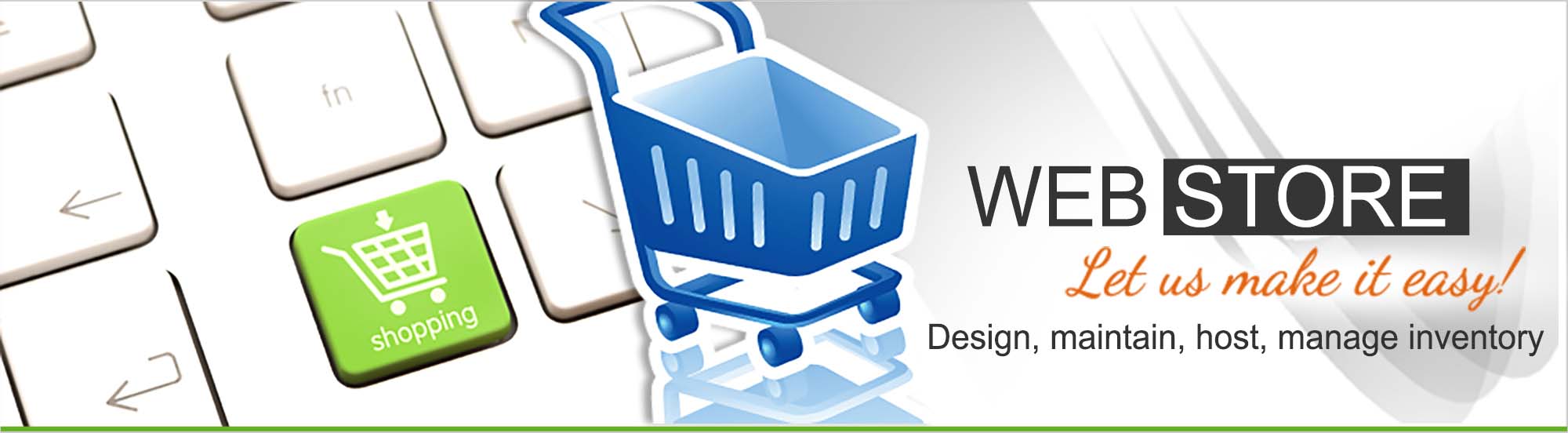 Web Store Slide background